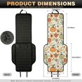 thumbnail image 7 of Chririnla Non-Slip Car Seat Covers for Sedans, Polyester with Buckle Car Front Seat Covers, Pumpkin Pattern, 7 of 7