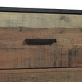 thumbnail image 6 of Castle Place Classic 2 Drawer Nightstand, Natural Oak, 6 of 9