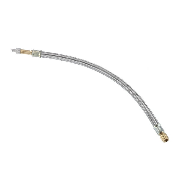 Unique Bargains 310mm 12.20'' Tire Valve Stem Extension Inflator Extender Hose Universal Fit for Auto Motorcycle Bicycle