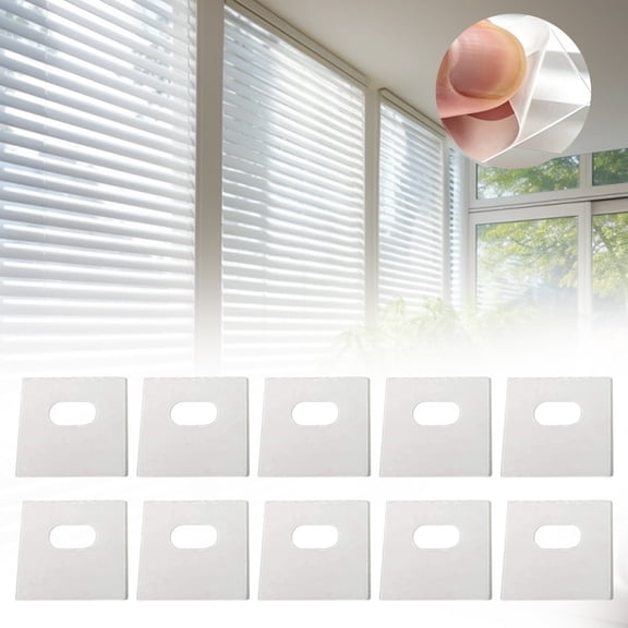 CoreLiving Vertical Blinds Repair Tabs for Replacement Slats, Heavy Duty Blind Fixers for Sliding Glass Door Blinds, Window Blind Repair Kit 20 Pieces