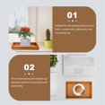 thumbnail image 4 of Solid Wood Storage Box Wooden Storage Container Desktop Storage Box Home Supply, 4 of 5