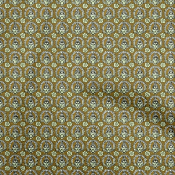 oneOone Cotton Poplin Twill Dark Olive Green Fabric Dress Material Fabric Print Fabric By The Yard 56 Inch Wide