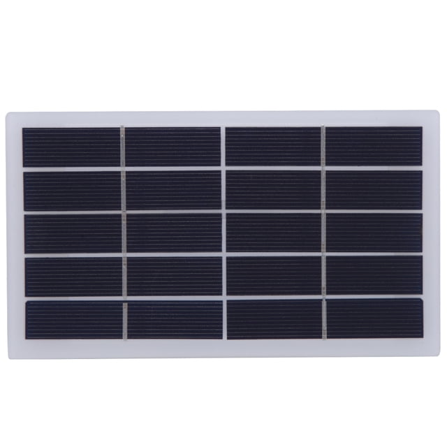 Pequeños Paneles Solares, Panel Solar Portátil Del Polisilicio 2W 5V Pequeño Panel Solar Con Clip Para Al Aire