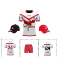 thumbnail image 2 of CAMISETA DE RUGBY ANZAC DE LOS DRAGONES DE ST GEORGE ILLAWARRA 2023, talla S-5XL, 2 of 5