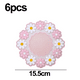 thumbnail image 2 of Posavasos de silicona para bebidas, alfombrillas de silicona antideslizantes, posavasos aislados que protegen los muebles de daños, 2 of 5