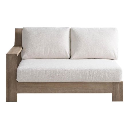 Universal Furniture Saratoga Saratoga Sectional Loveseat LAF in Gray