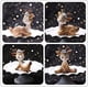 thumbnail image 4 of Figurilla de cervatillo, adornos de ciervos, figura de ciervo en miniatura de animales de resina para decoración de boda, coche, oficina en casa, 1 Sincero Electrónica, 4 of 5