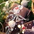 thumbnail image 6 of Triani 2Rolls Sparkly Star Tinsel Garlands Metallic Garland Wired Garland for Wreath Making Decoration Festive Ornament Accessory for Gift Wrapping and DIY Craft Projects(Silver), 6 of 7