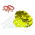 thumbnail image 1 of Lipstore Beach Kite 2 Line Control Kite Soft Umbrella Kite for Backyard Hiking Garden Yellow, 1 of 8