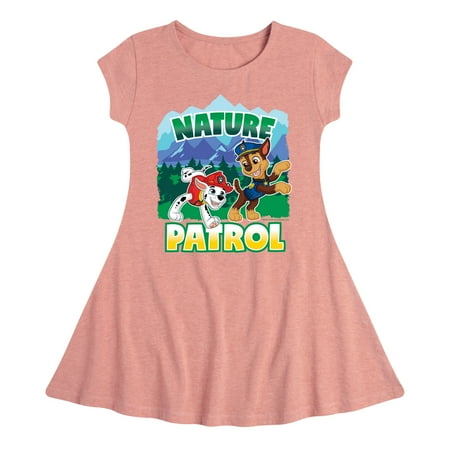 

Paw Patrol - Nature Patrol - Toddler And Youth Girls Fit And Flare Dress