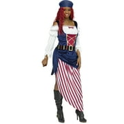 Fun World Inc. Queen Of Seas Pirate Halloween Fantasy Costume Female, Adult, Blue