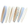 thumbnail image 2 of Headbands for Women Girls, 7pc Set - Non Slip Floral Padded Headbands Cute Pearl Headband for Girls Vintage Wide Headband, 2 of 14