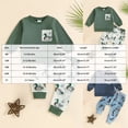 thumbnail image 4 of Linfrsh Toddler Boy Hunting Outfit Duck Long Sleeve Sweatshirt Top Casual Pants Set Baby Duck Clothes, 4 of 7