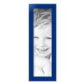 thumbnail image 2 of ArtToFrames 6" x 21" Blue Picture Frame, 6x21 inch Blue MDF Poster Frame (WOM-4118), 4 Pack, 2 of 7