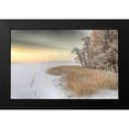 thumbnail image 2 of Savolainen, Keijo 24x17 Black Modern Framed Museum Art Print Titled - Misty winter morning, 2 of 5