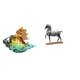 thumbnail image 1 of Figura de caballo de caracol de cristal, decoración artística de animales marinos, estatua artesanal, adorno para el hogar, la oficina, la entrada, la, 1 of 8