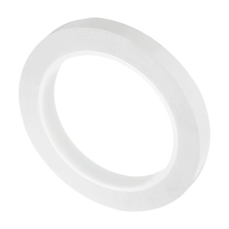 1 Rolls White 0.47 Inch x 72 Yards Polyester Film Electrical Tape PET Tape High Temperature Heat 12mm x 66m