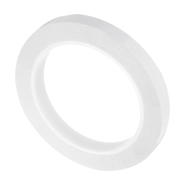1 Rollo de Cinta Eléctrica de Película de Poliester Blanca de 0.47 Pulgadas x 72 Yards Cinta de PET Resistente al Calor 12mm x 66m