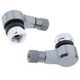 thumbnail image 4 of Colaxi 2pcs Motorcycle Tire Tyre Valve Stems CNC Alloy 90 Degree For Front And Rear - Grey, 4 of 5