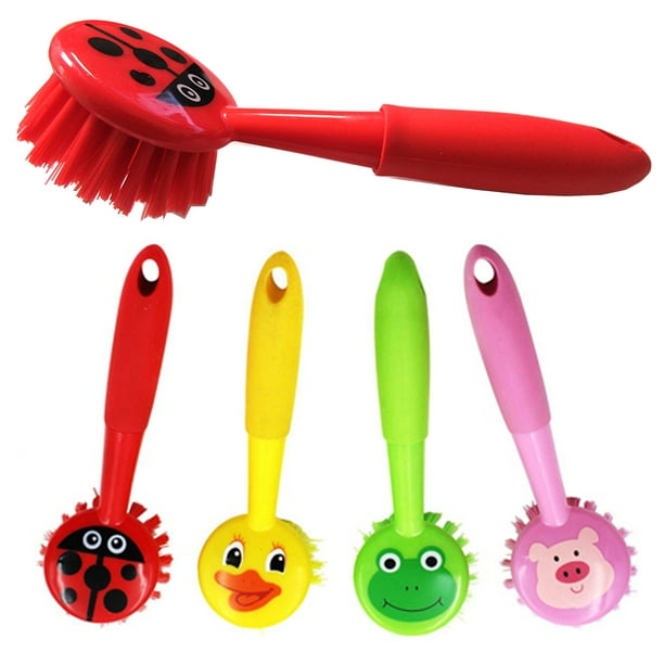 1 Pc Animal Design Scrub Brush Vegetable Cleaning Potato Fruit Cleaner