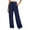 Blue, variant on Baggy Pants, Women High Waisted Wide Leg Joggers Soft Casual Lounge Sweatpants with Pockets For Workout Running Gym Trendy Fall Outfits Black