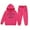 Hot Pink, variant on Big Girls Outfits Sets Winter Hoodie Joggers Comfy Casual Kids Print Cute Girls Fall Clothes Light Pink Size 8-9T