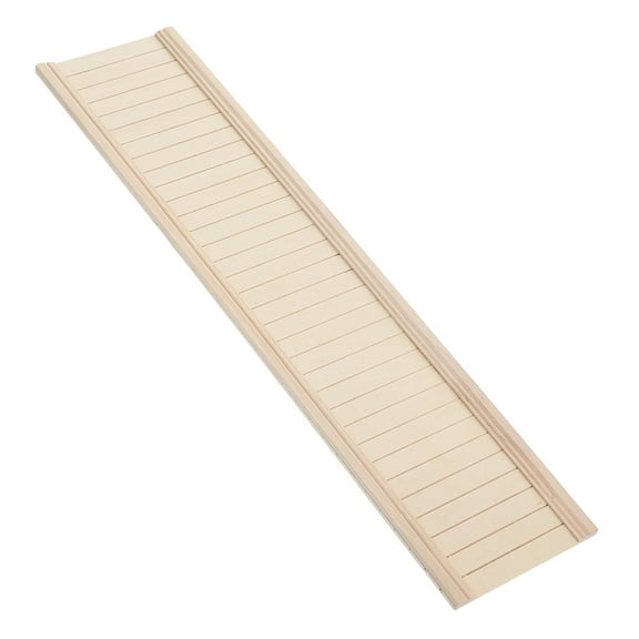 Masteelf Mini House Skirting Board Miniature Dollhouse Wall Panel Wainscot DIY Craft Wood Decorative Interior Accessories for Miniature House