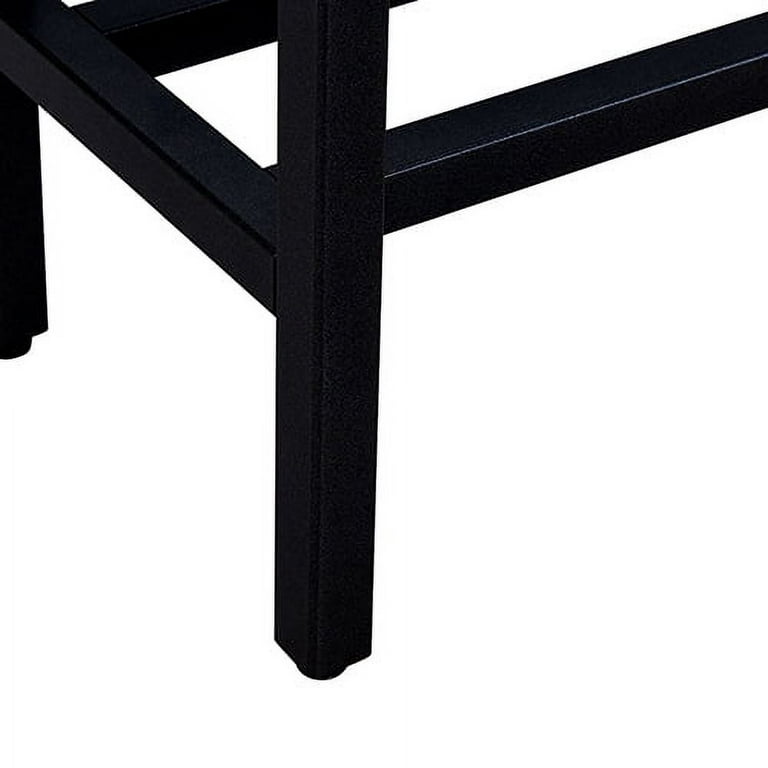 Dillard Narrow Console Table Black - Aiden Lane