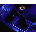 thumbnail image 5 of ICBEAMER 100% Real Carbon Fiber Shift Knob Yellow LED Light Top Glow, Fit Buttonless Automatic & 4, 5, 6 Speed Manual Transmission Interior Car Gear Lever Stick Shift Racing Style [Battery Included], 5 of 7