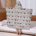 thumbnail image 5 of Animal Beagle Cute Dog Hooded Bath Towel，50"x30" for Ages 3 To 12 Kids, Quick Dry Lightweight Soft Microfiber Hood Beach Towel Cover Up for Kids, 5 of 7