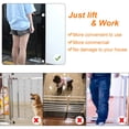 thumbnail image 3 of Valla aislada para mascotas Barrera de seguridad para perros portátil para interiores (sin cremallera S) Ehuebsd Para estrenar, 3 of 8