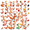 3A, variant on cartoon Fox Kite Stickers Stickers, Waterproof Fox Kite Stickers Sticker for Water Bottle Laptop Phone Cases Planner Skateboard Luggage Helmet Party Favor Decor, Ideal for Adults Teens Teacher Rewards