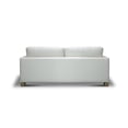 thumbnail image 7 of Pemberly Row Contemporary Top Grain Leather Loveseat in White, 7 of 7