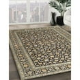 thumbnail image 3 of Ahgly Company Machine Washable Indoor Rectangle Traditional Dark Brown Area Rugs, 8' x 12', 3 of 7