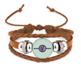 thumbnail image 1 of Cuadro de amperio Pulsera pulsera de cuero Unbranded  M, 1 of 3
