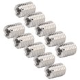 thumbnail image 2 of Inserts de Réparation de Filetage en Acier Inoxydable 303, 10 Pcs - Écrous Réducteurs M6x1.0 Femelle vers M10x1.5 Mâle, Longueur 14 mm avec Fente, Fixations Durables pour l'Aviation, l'Automobile, l'Électronique et l'Entretien des Machines, 2 of 6
