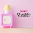 thumbnail image 1 of Equality If You Believe You Can Achieve Love Beautiful Crown Prince Unicorns Royalty Sweet Dreams Decorating Holiday Gift Ideas Bedroom Wall Decal Sticker Girls Rule - Size: 30 In X 15 In, 1 of 5