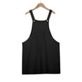 thumbnail image 5 of LUOGENLI Girls Jumpsuits Girls Summer Sleeveless Casual Romper Spaghetti Strap Shorts Jumpsuit with Pockets Girls Rompers Size 6-7 3 Pack Rompers for Girls Size 14-16 Black 6-7 Years, 5 of 9