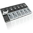 thumbnail image 1 of Pastilleros diarios para 7 días, 2 tomas al día, organizador semanal de pastillas AM/PM, caja grande para guardar medicamentos con 14 compartimentos, estuche para tabletas con vitaminas, Pi, 1 of 5