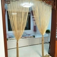200cm*100cm Fringe String Window Curtain Bead Chain Fringe Panel Room