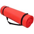 thumbnail image 3 of /Extra Thick High Density AntiTear Exercise Yoga Mat and Knee Pad with Carrying Strap,, 3 of 8