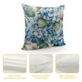 thumbnail image 4 of Fenyluxe Throw Pillow Cover Pattern Hydrangea Watercolor of Blue Flower Floral Vintage Beautiful Pillowcase Home Decorative Square Pillow Case Cushion Cover 20x20in, 4 of 5