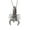 Silver, variant on Men's Scorpion Necklace Stainless Steel Vintage Hip Hop Punk Pendant Chain All Match Sweater Jewelry Silver