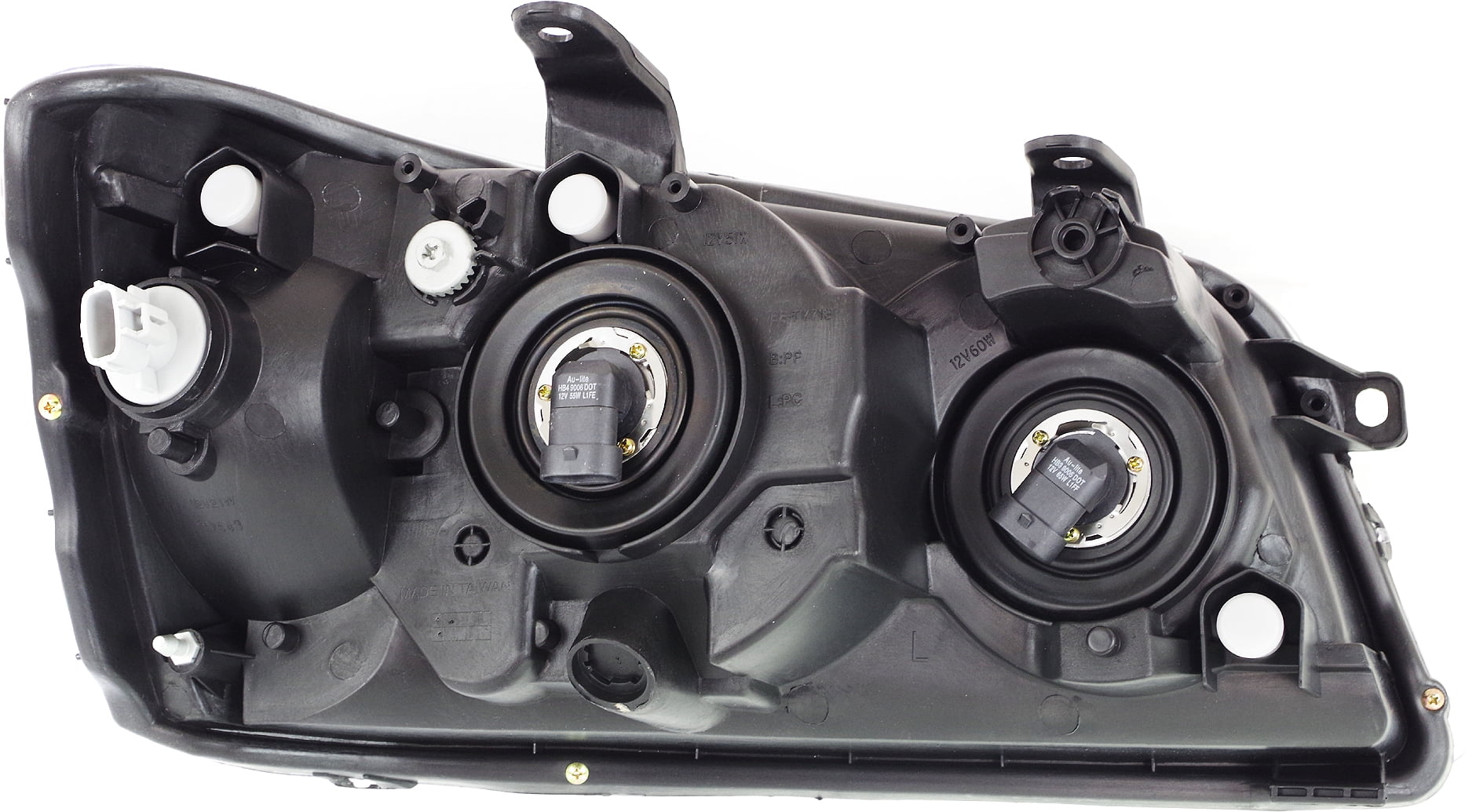 Headlight Compatible With 2001-2003 Toyota Highlander Left Driver Halogen With bulb(s)