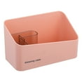 thumbnail image 1 of Caja de almacenamiento de cosméticos con múltiples compartimentos para cajón de escritorio, 1 of 5