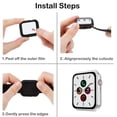 thumbnail image 4 of Compatible Apple Watch Series 5 / Series 4 Case 40 / 44mm with Tempered Glass Screen Protection, 360 ° All-round Protective Case Ultra Thin Protective Case, 4 of 5