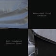thumbnail image 2 of Covered Living Outdoor Built-In Side Burner Cover 13.75"W x 24"D Grey Vinyl, 2 of 3