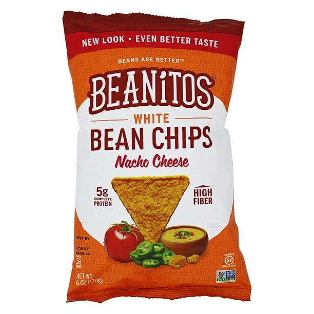 Beanitos - Bean Chips Nacho Cheese - 6 oz(pack of 12) - Walmart.com