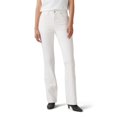 thumbnail image 1 of Pantalones Levi's 725 Mujer Tiro Alto Bootcut Blanco 29R, 1 of 3