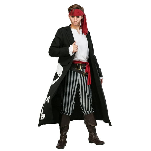 Pirate Flag Captain Mens Costume